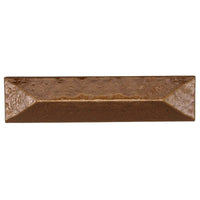 Rustic Pyramid Pull 3" Center Lux Bronze alt 0