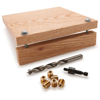 E-Z Knife™ Threaded Insert Kit - 1/4"-20 TPI - Brass alt 0