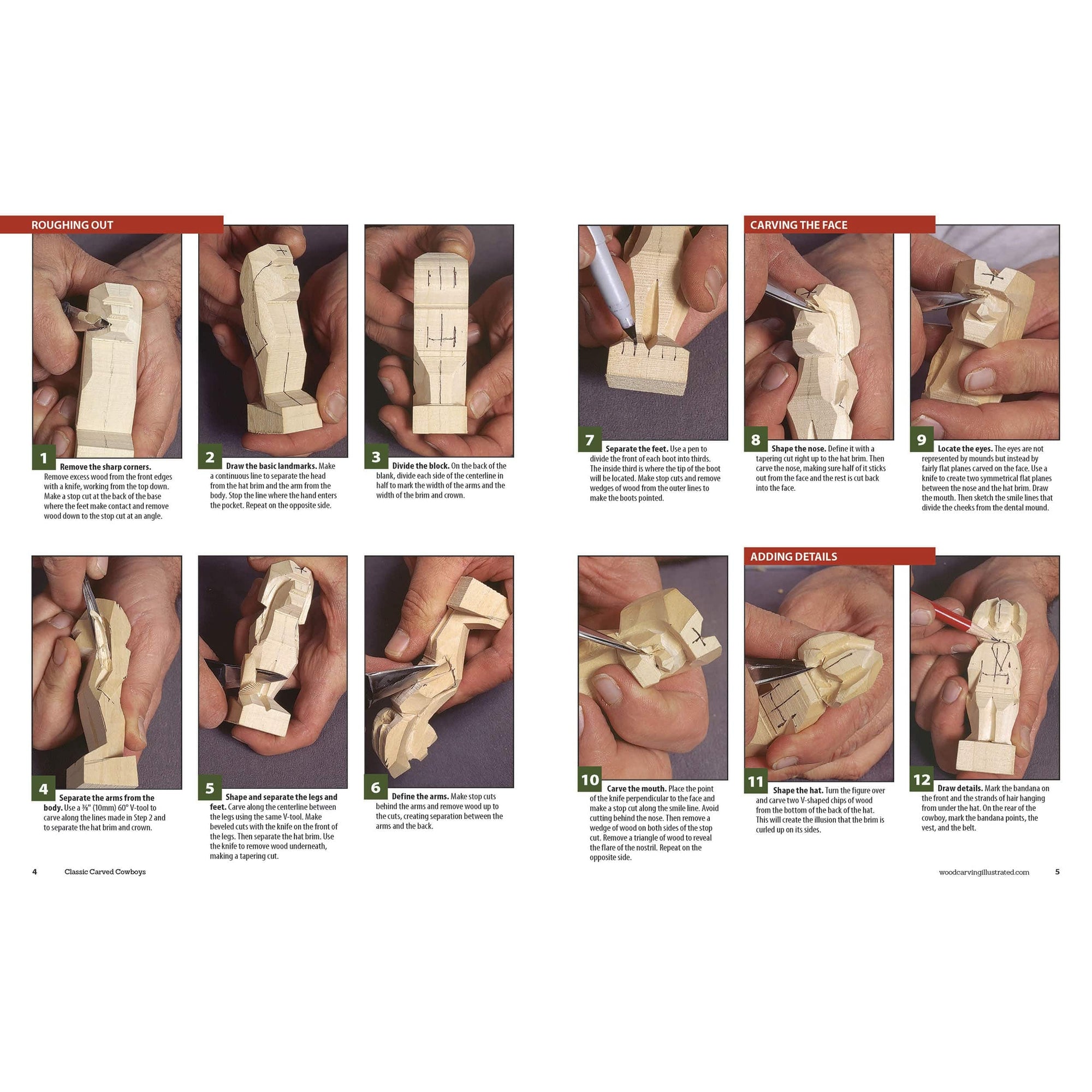 Classic Carved Cowboys alt 0