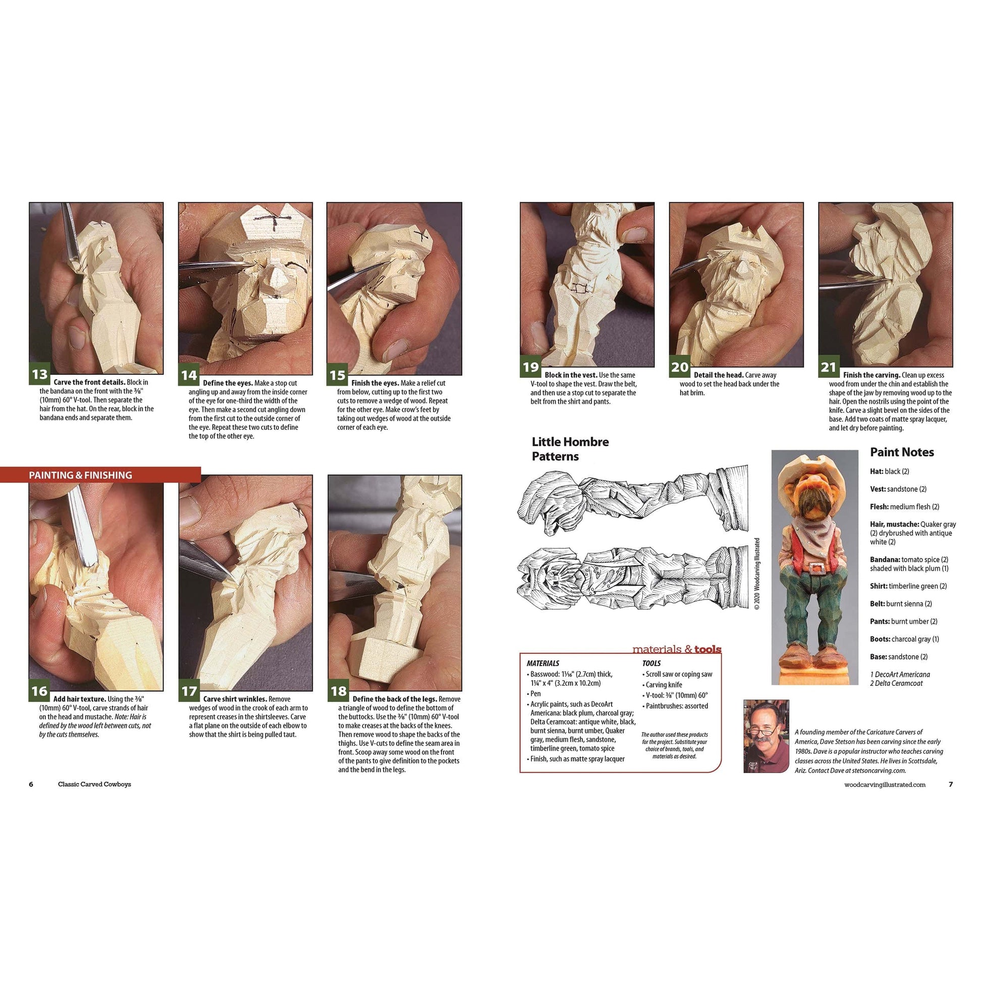 Classic Carved Cowboys alt 0