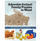 Adorable Animal Family Puzzles in Wood alt 0