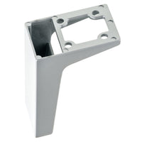 3-15/16" (100 mm) Design Adjustable Furniture Leg Aluminum alt 0