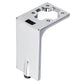 3-15/16" (100 mm) Design Adjustable Furniture Leg Chrome alt 0
