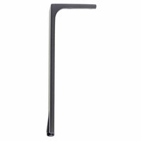 7-7/8" (200 mm) Design Adjustable Furniture Leg Dark Brown alt 0