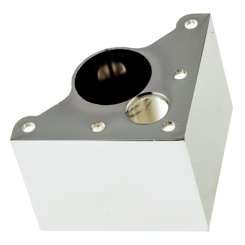 2-3/8" (60 mm) Adjustable Contemporary Furniture Leg Chrome alt 0