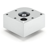 1-9/16" (40 mm) Adjustable Contemporary Furniture Leg Dark Brown alt 0