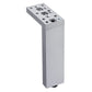 7-7/8" (200 mm) Adjustable Contemporary Versatile T or L Shaped Furniture Leg Aluminum alt 0
