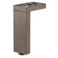13-3/4" (350 mm) Adjustable Contemporary Versatile T or L Shaped Furniture Leg Bronze alt 0
