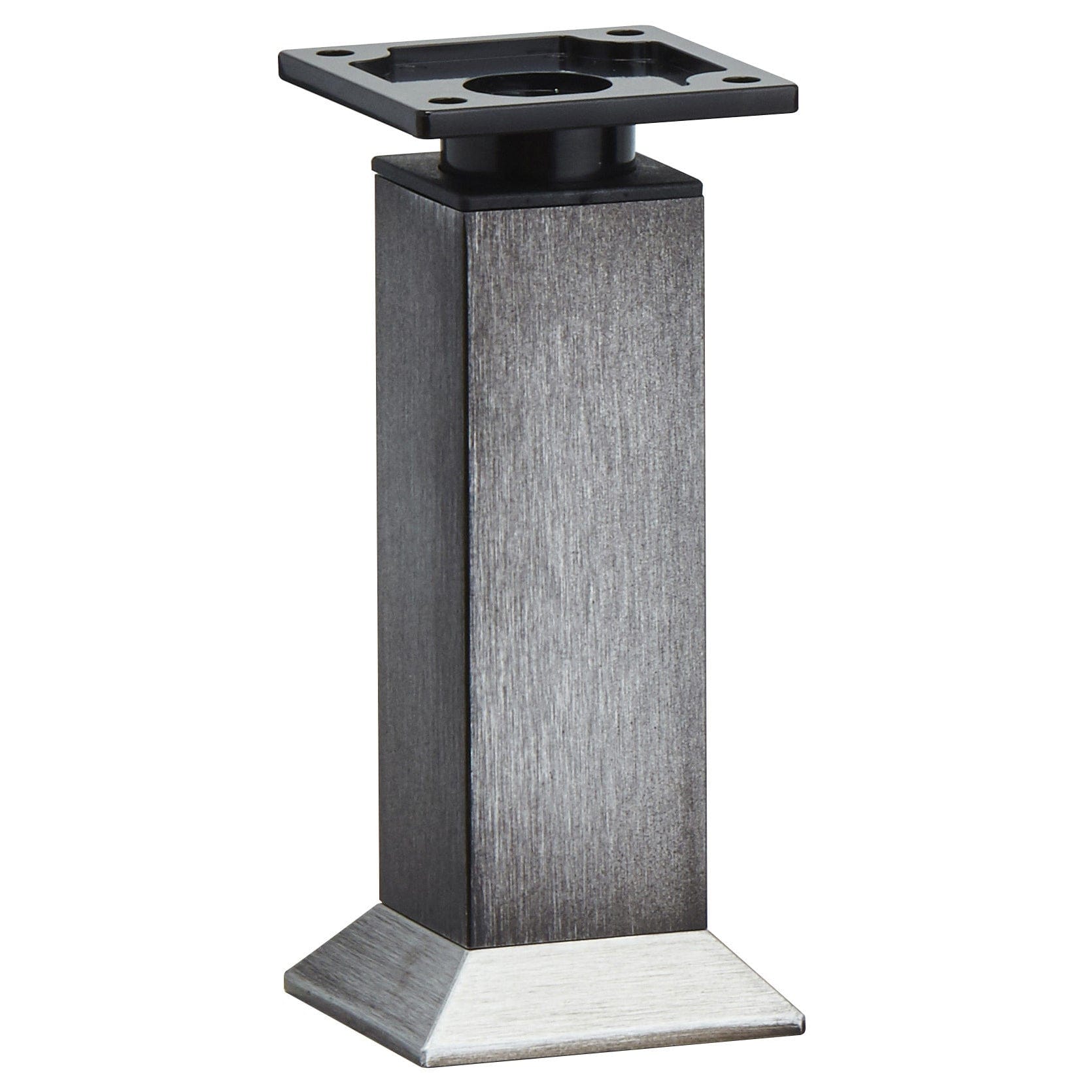 3-15/16" (100 mm) Vintage Adjustable Square Legs Rustic Iron alt 0