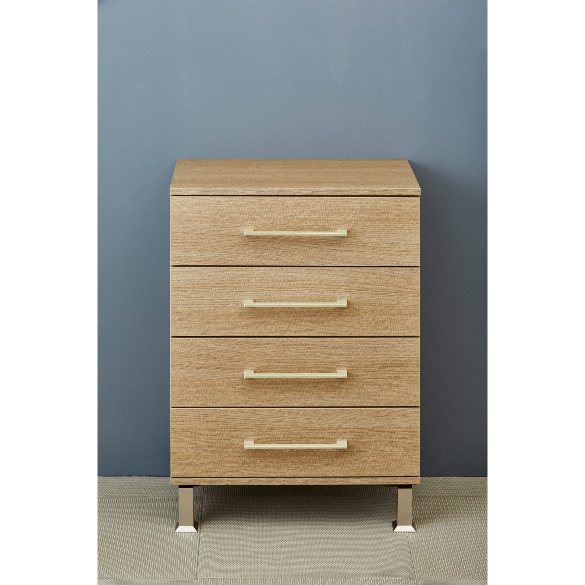 5-29/32" (150 mm)  Vintage Adjustable Square Legs Rustic Brass alt 0