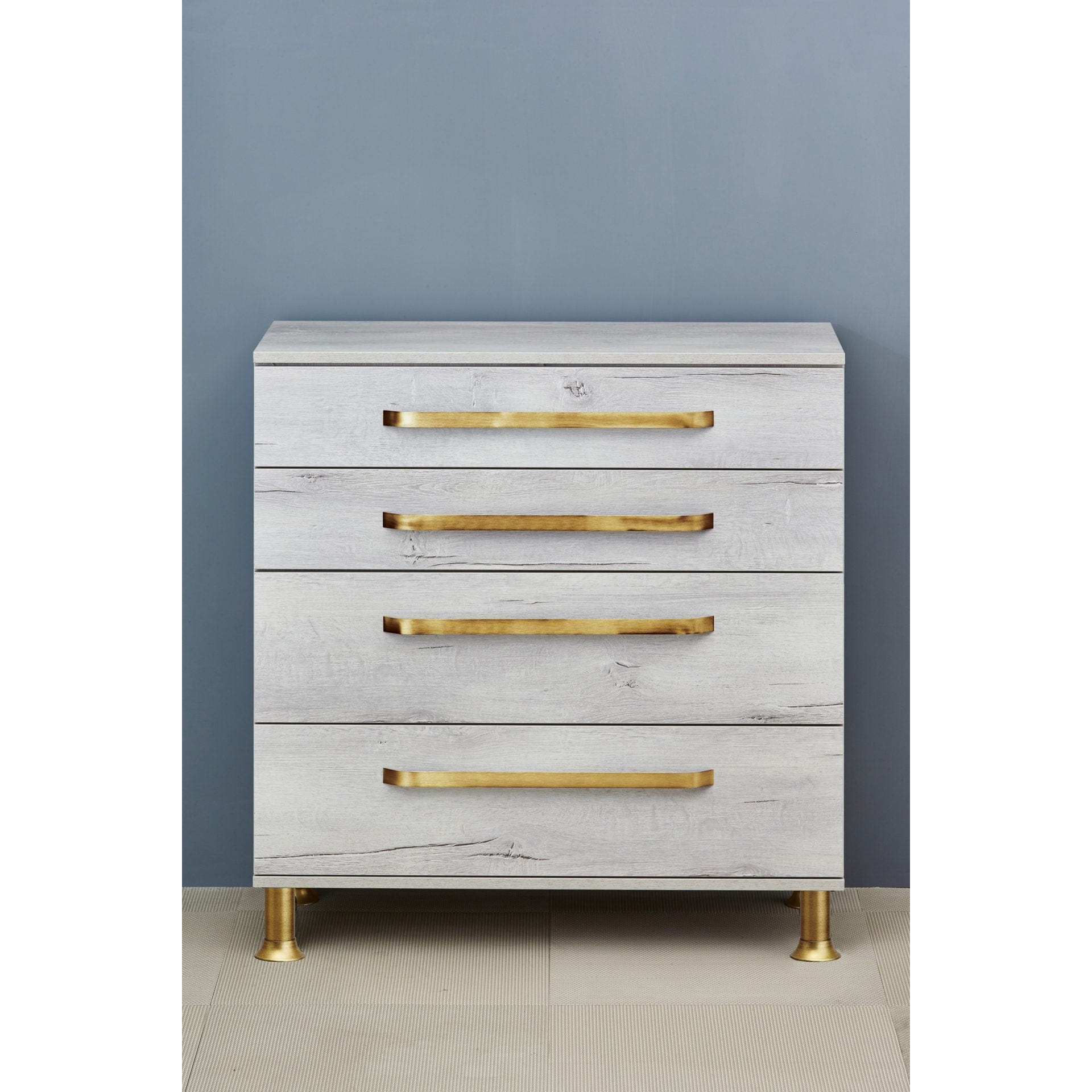 3-15/16" (100 mm) Vintage Adjustable Round Leg Rustic Iron alt 0