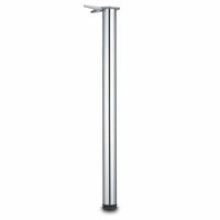 34-1/4" (870 mm) Adjustable Table Leg Chrome alt 0