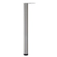43-1/4" (1100 mm) Adjustable Table Leg Brushed Nickel alt 0