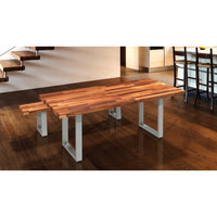 16-1/8" (410 mm) Adjustable Tapered Bench Legs Matte Black P, 1 Pair alt 0