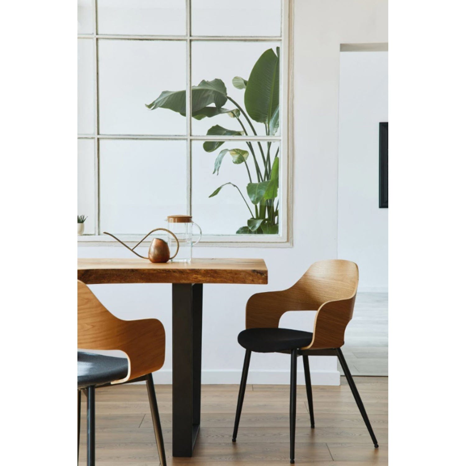 28" (710 mm) Adjustable Legs for Structural Table Matte Blac, 1 Pair alt 0