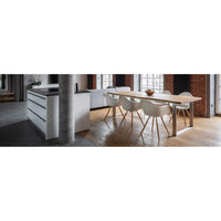 28" (710 mm) Adjustable Legs for Structural Table Matte Blac, 1 Pair alt 0