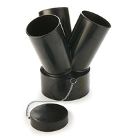 Dust Connection - 6" to 4" 3-Way Splitter alt 0