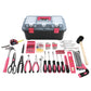170 pc Household Tool Kit with Tool Box Pink alt 0