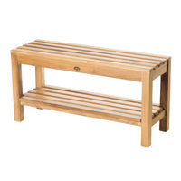 Coach Shower Bench 36" (90 cm) with Shelf alt 0