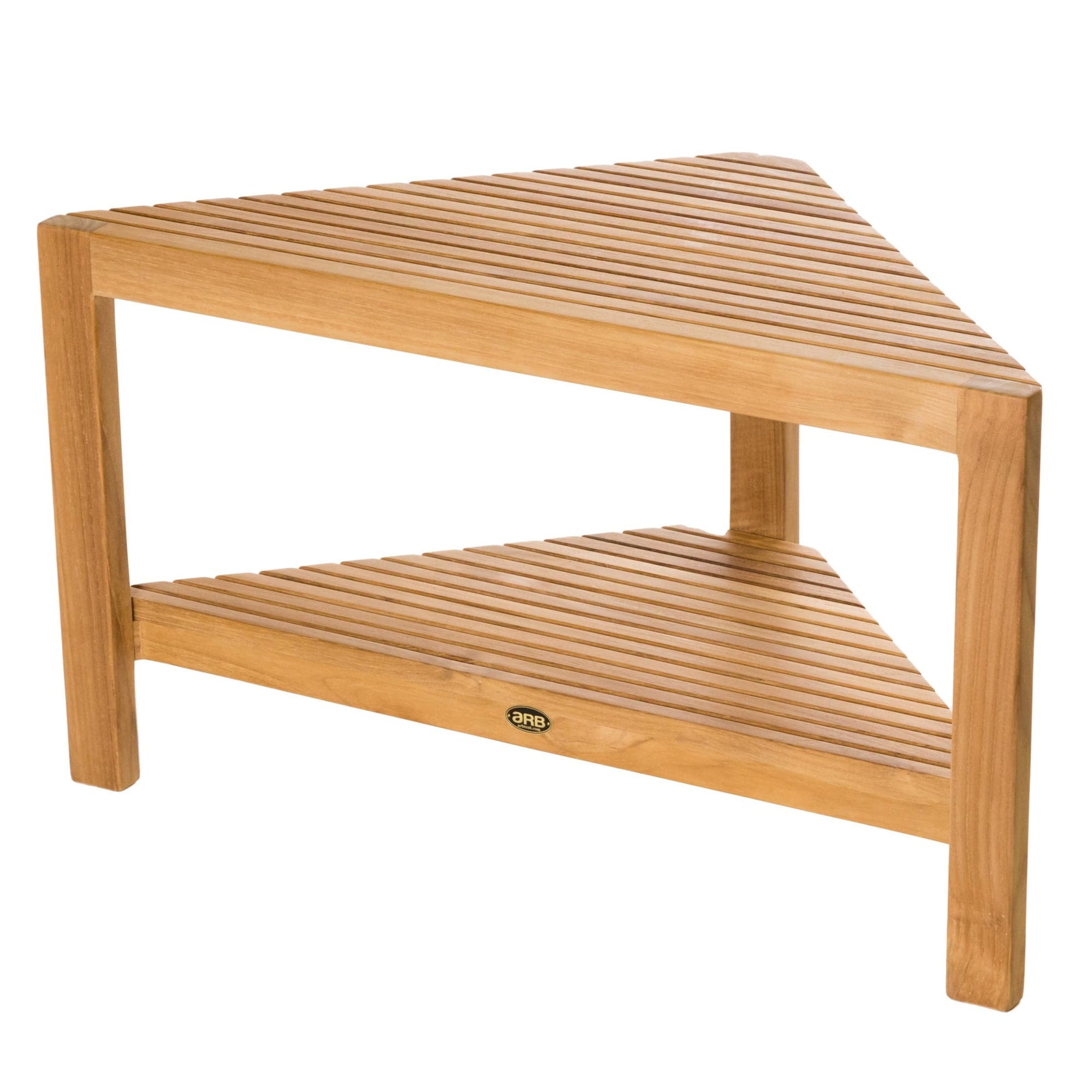 Fiji Corner Shower Bench 31" (80 cm) with Shelf alt 0