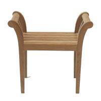 Empire Backless Bench-Stool with Handles alt 0