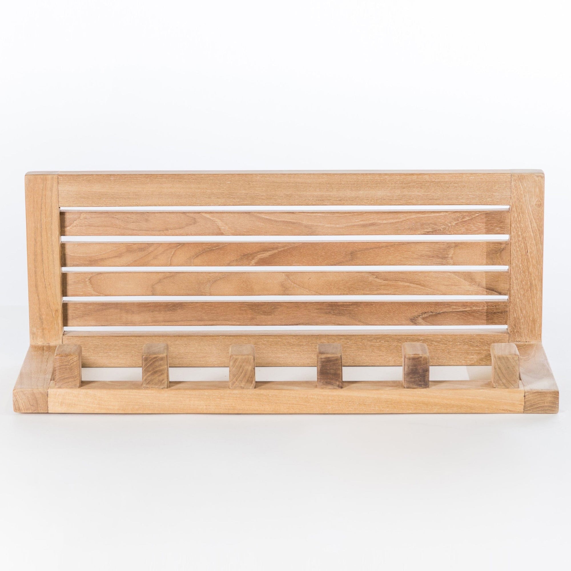 Wall Shelf with 6 Hooks alt 0