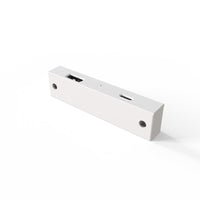 5V Rectangular Recessed or Surface Mount USB Charger White alt 0