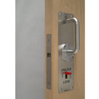 CL100 Cavity Sliders ADA Pocket Door Handle Privacyfor 1-3/8" Thick Door alt 0