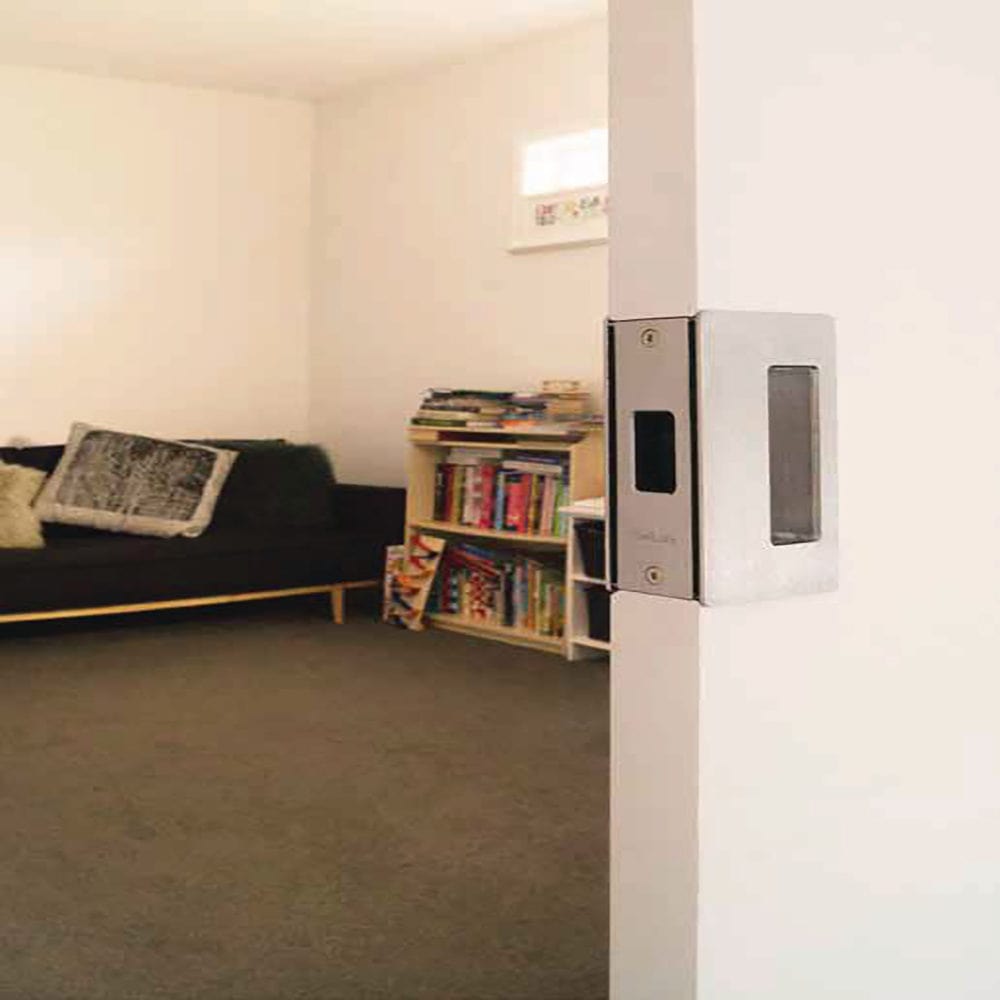 Cavity Sliders CL200 Privacy Pocket Door Handle for 1-3/4" Door Matte Black alt 0