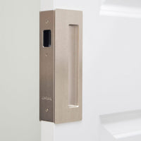 Cavity Sliders CL400 Pocket Door Handle for 1-3/8" Door Satin Nickel alt 0
