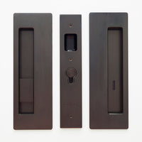 Cavity Sliders CL400 Magnetic Pocket Door Handle for 1-3/8" Door Oil Rubbed Bronze LH Snib alt 0