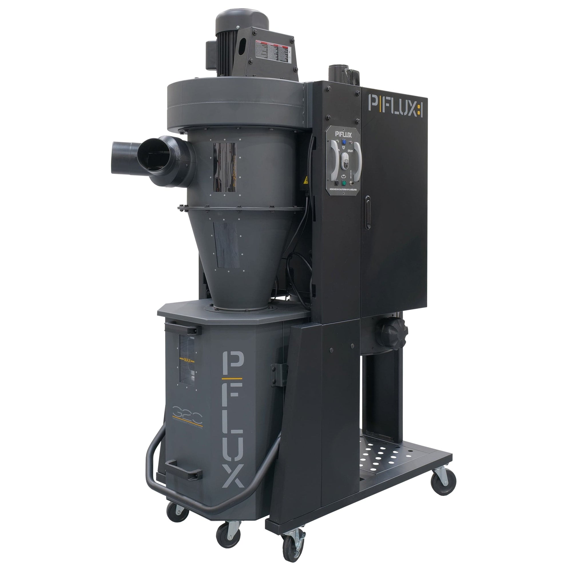 P|FLUX - 1.5 HP Cyclone HEPA Dust Collector alt 5