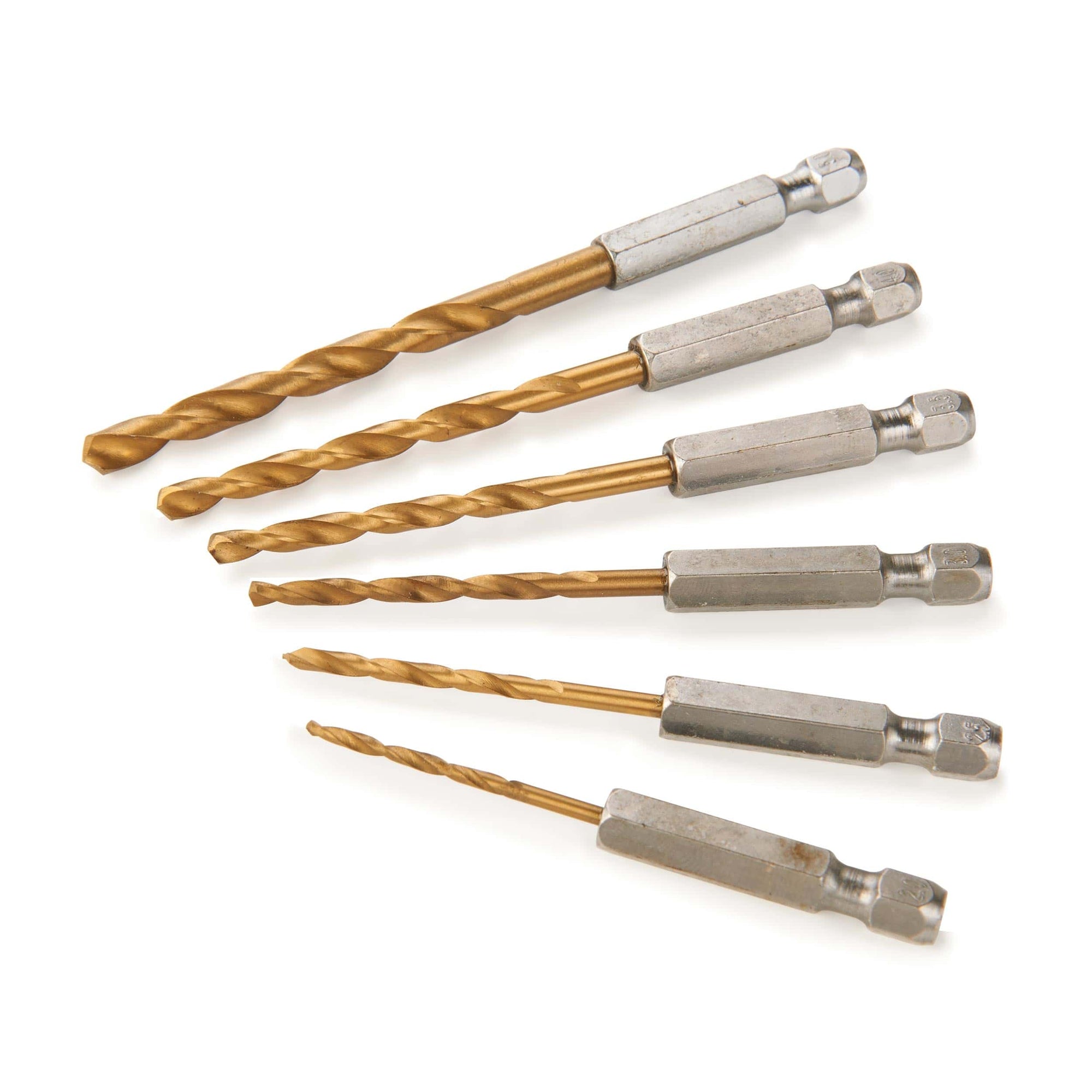 Metric Drill Bit Set - 2 mm to 5 mm - 6 Piece alt 0