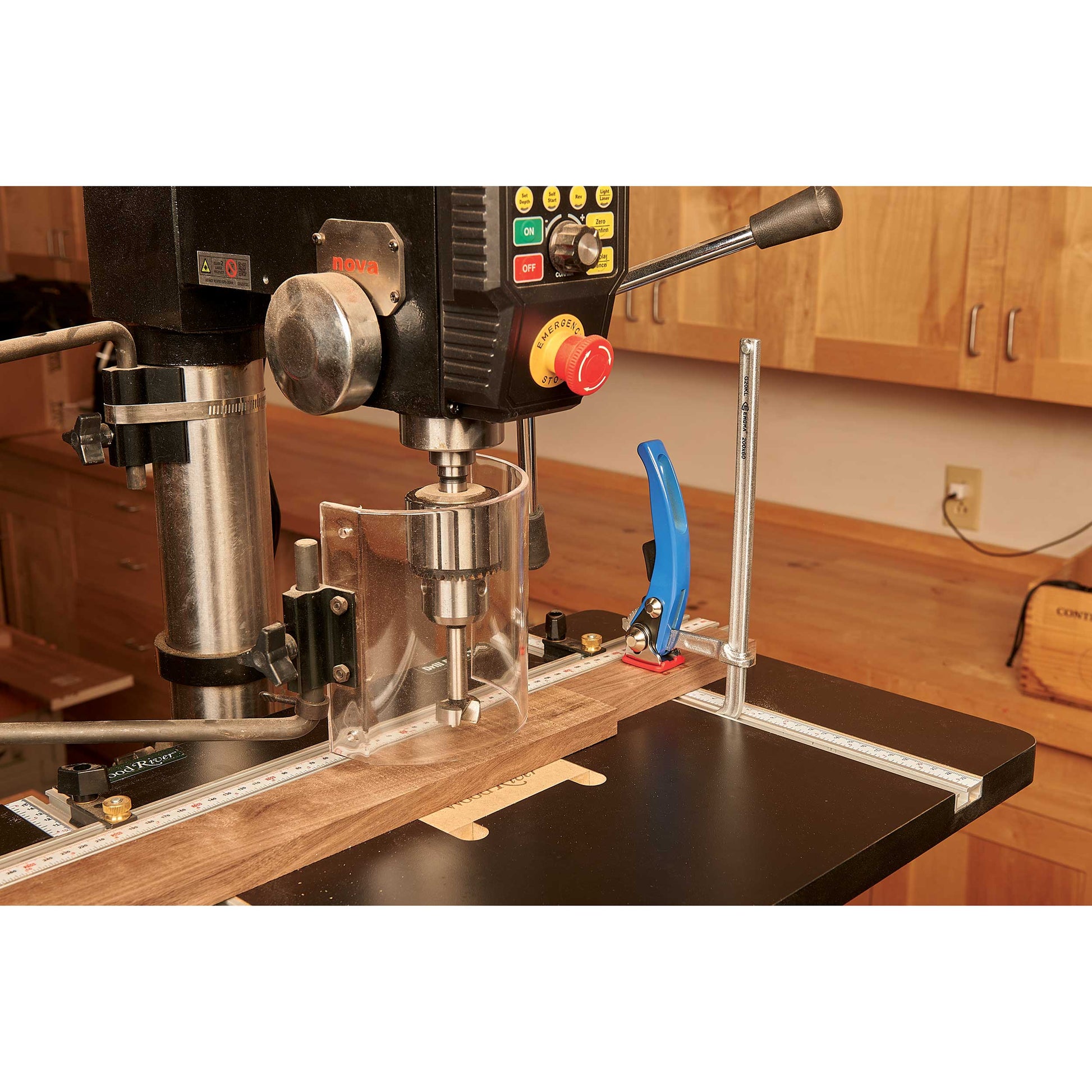 7-1/2" Track Clamp with Ratcheting Handle alt 5