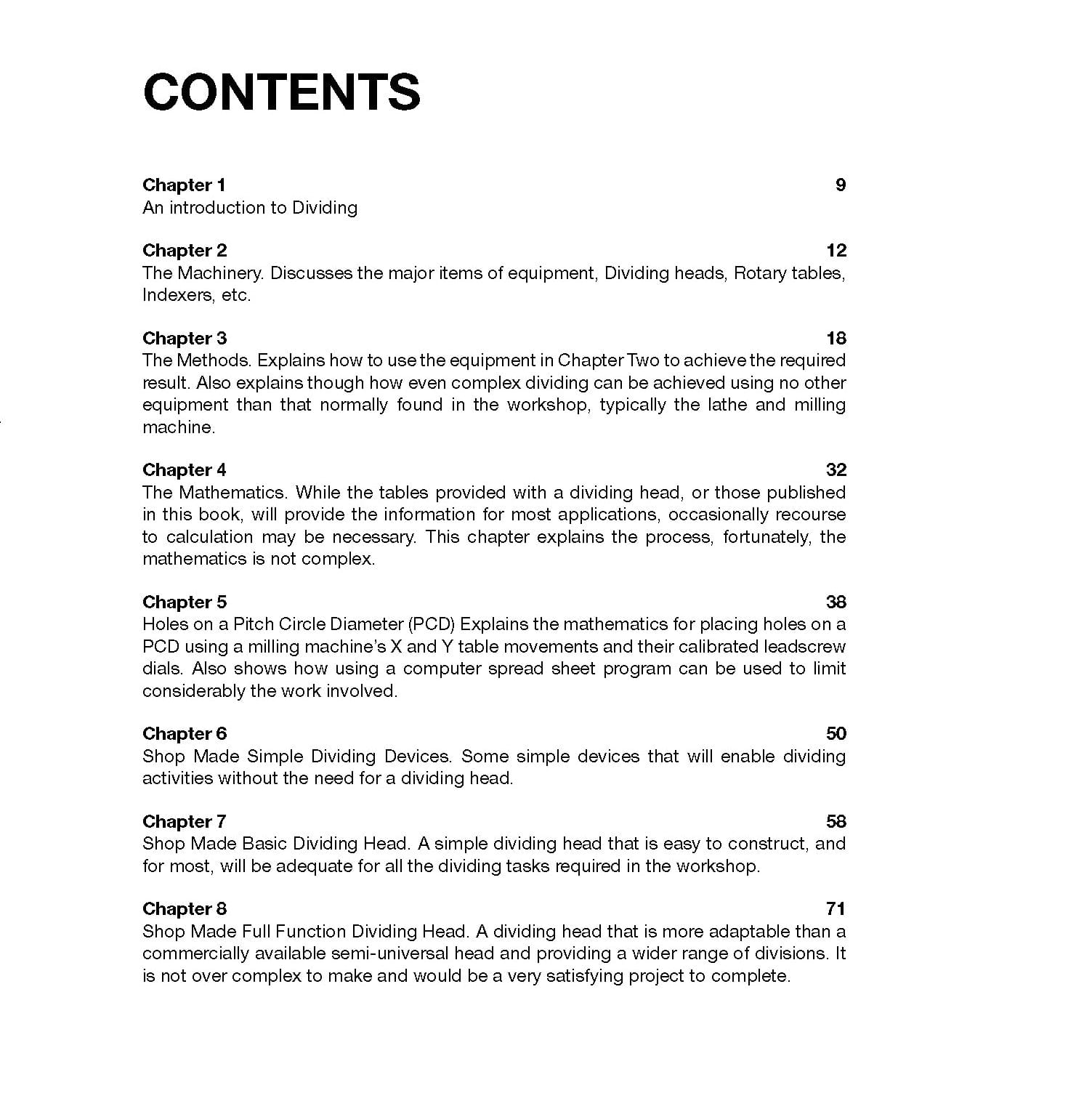 Precision Dividing for Small Shop Metalworkers alt 0