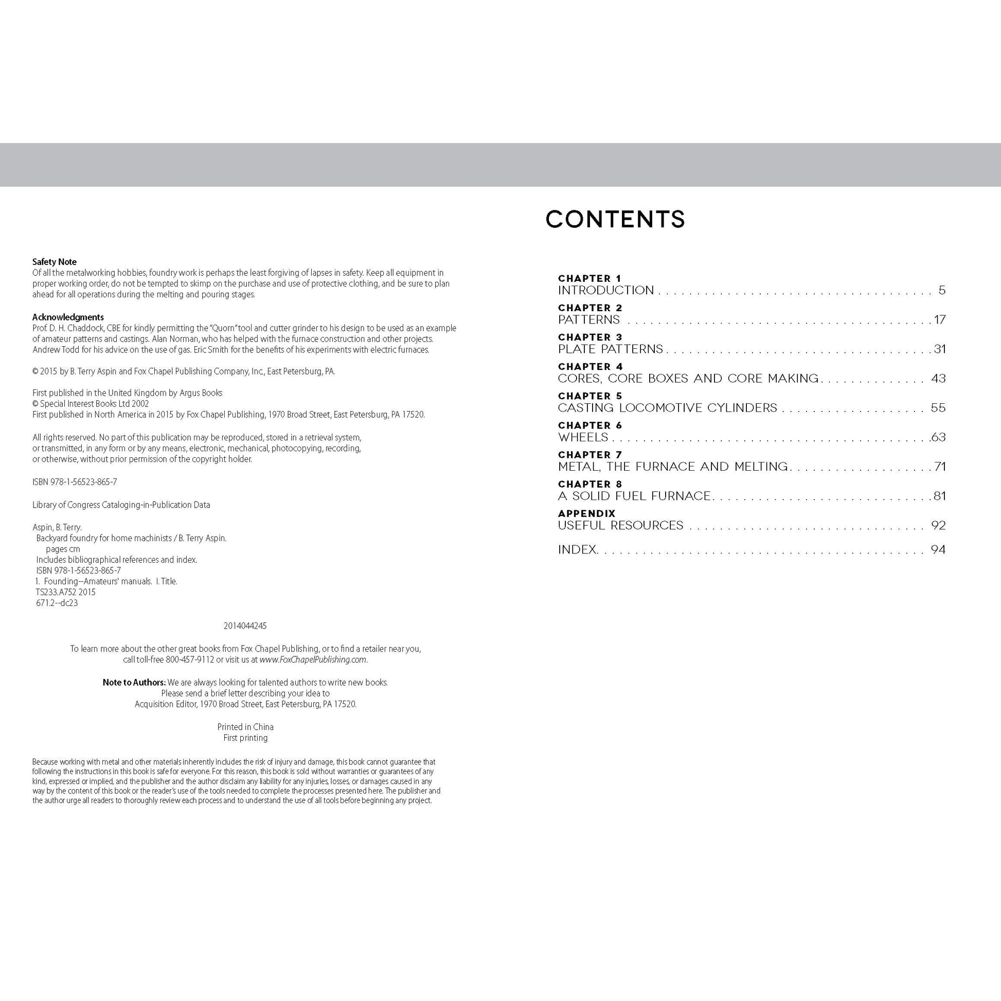 Backyard Foundry for Home Machinists alt 0