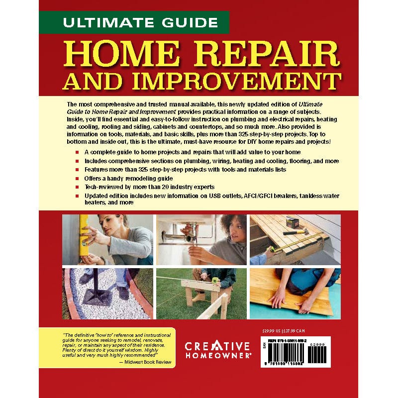 Ultimate Guide: Home Repair and Improvement 3rd Edition alt 0