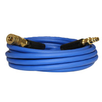 Hybrider Flex 1/4" 25ft Hybrid Air Hose with Quick Connect Air Fittings alt 0