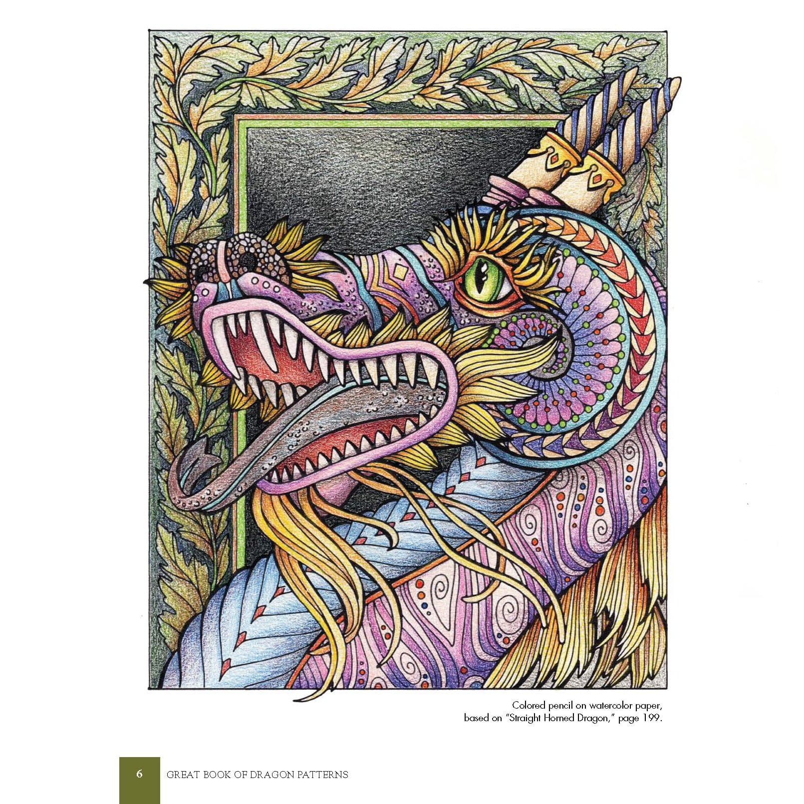 Great Book of Dragon Patterns Revised and Expanded Third Edition alt 0