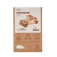 Vintage Car 3D Wooden Puzzle