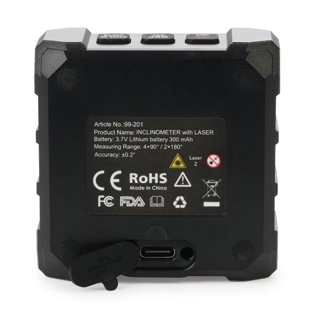 Inclinometer with Laser