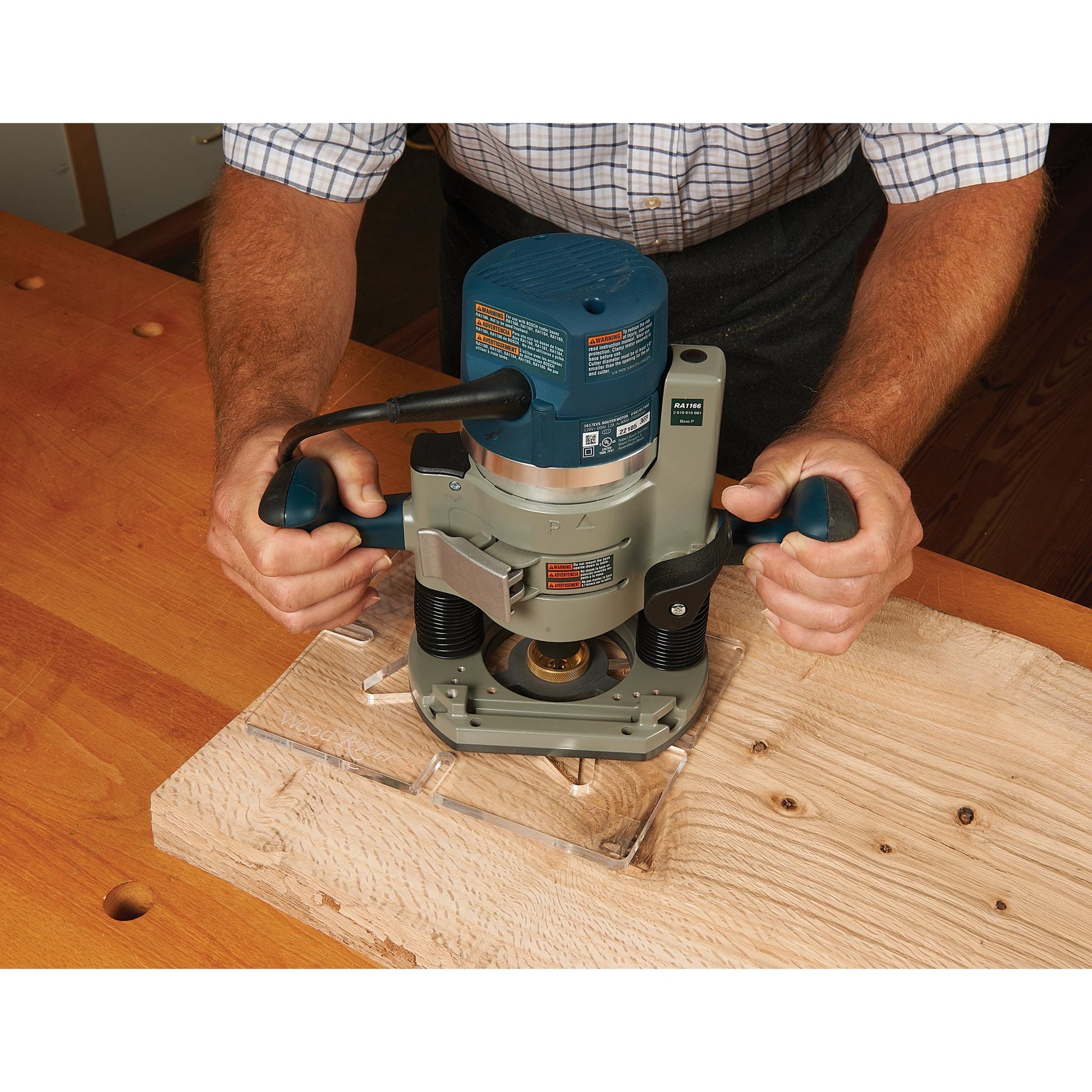 Router Inlay Template – Bowtie alt 0