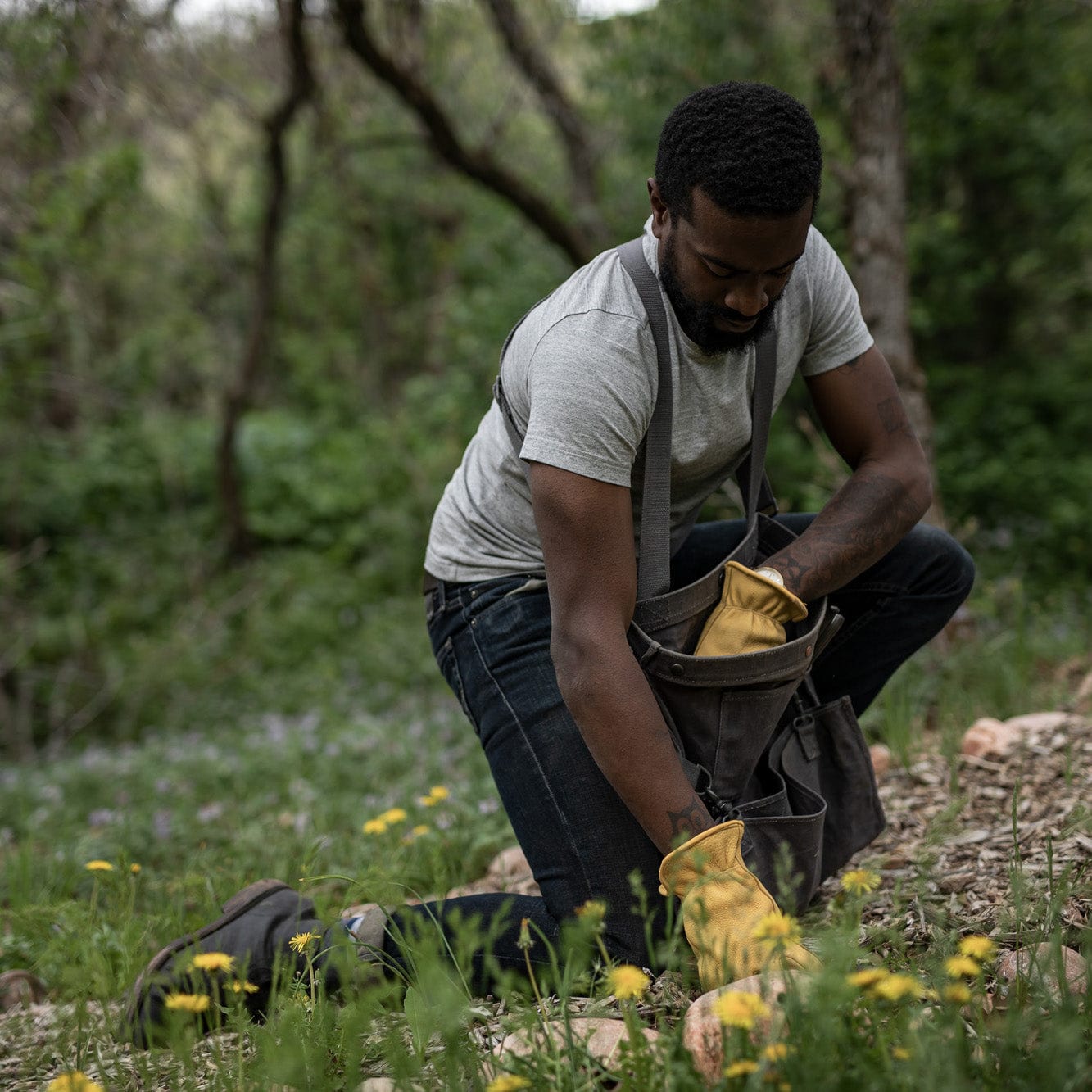 Gathering Bag Dark Khaki alt 0