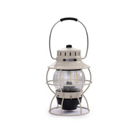 Railroad Lantern Vintage White alt 0