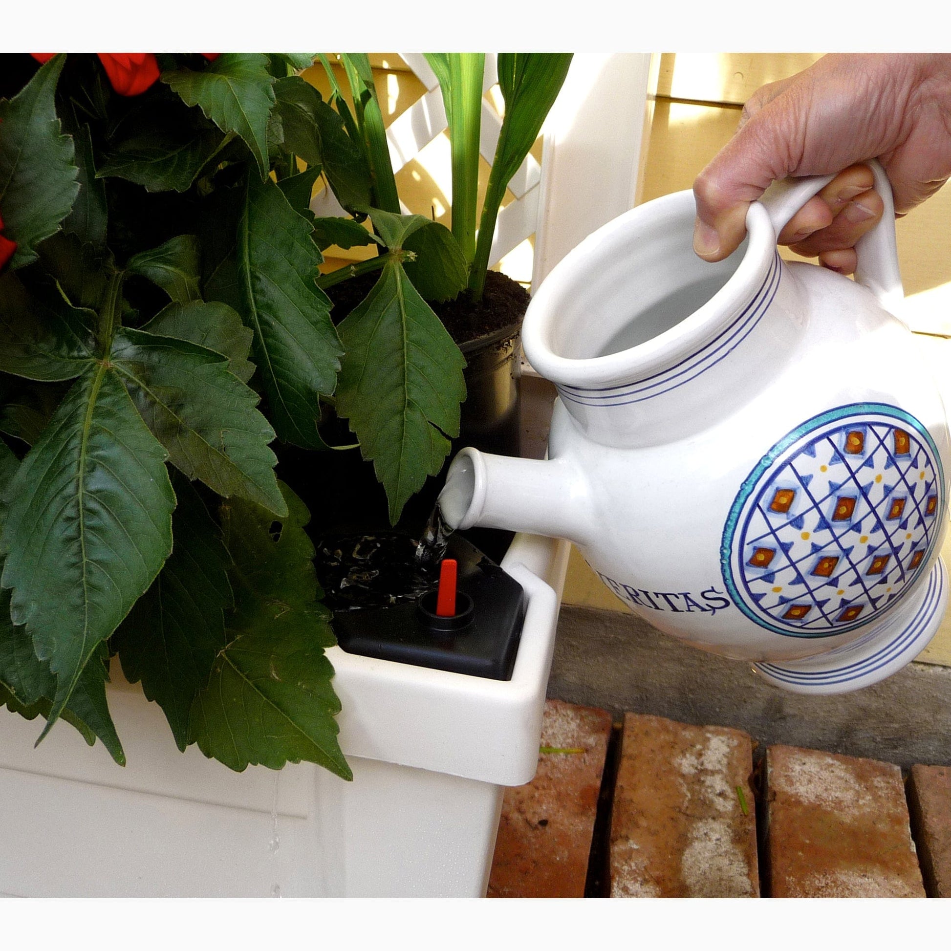 Calypso Planter Trellis Green alt 0