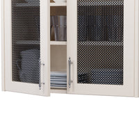 .375'' Single Flat Diamond Decorative Grille - Flat Black, 1 alt 1