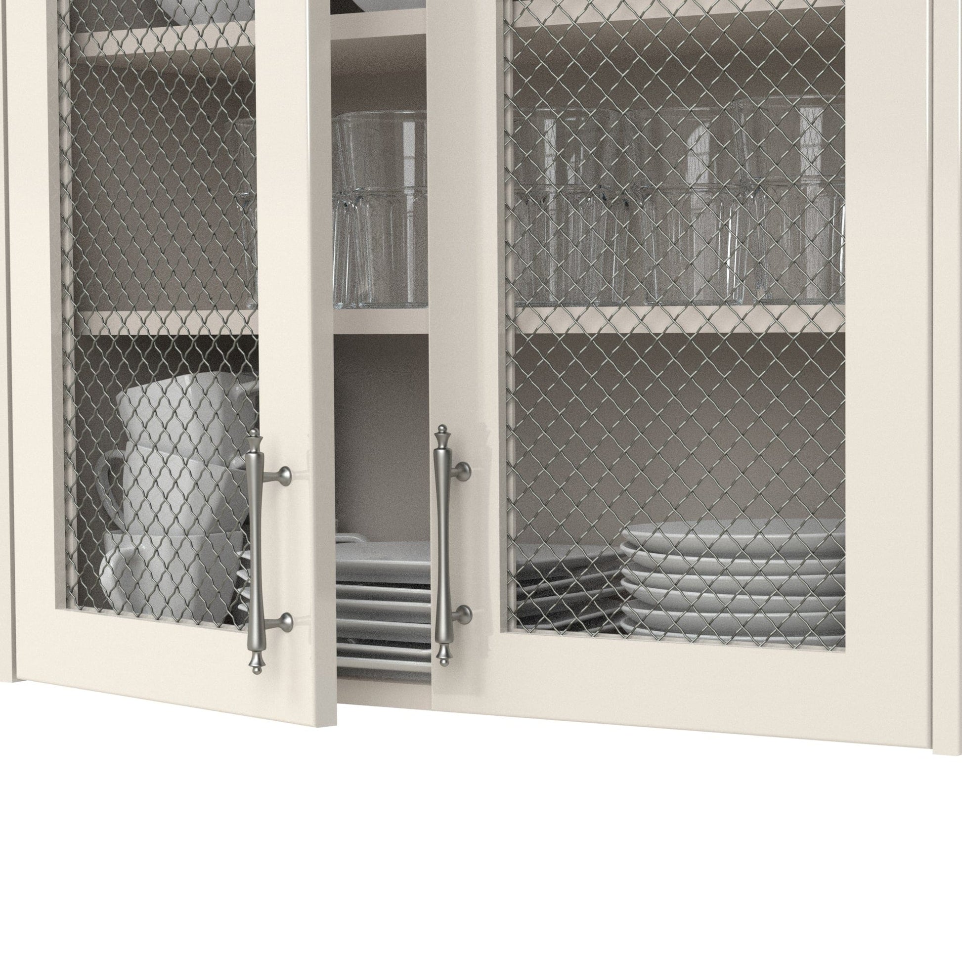 .75" Pressed Single Diamond Decorative Grille - Antique Pewter, 18" W x 48" L Sheet alt 75