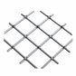 .75" Multi-Crimp Single Diamond Decorative Grille - Satin Nickel, 18" W x 48" L Sheet alt 75