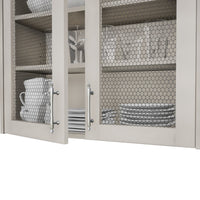 .5" Chicken Wire Decorative Grille - Flat Black, 34" W x 24" L Sheet alt 5