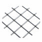 .75" Multi-Crimp Single Diamond Decorative Grille - Satin Nickel, 36" W x 24" L Sheet alt 75